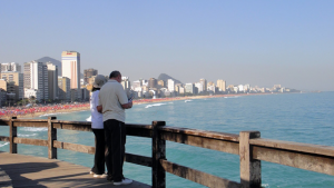 Leblon lookout point in Rio.