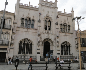 Facade of the Royal Portuguese Cabinet 