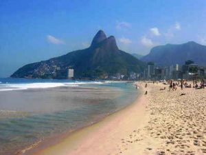 Ipanema Beach in Rio de Janeiro