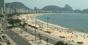 Copacabana Beach today