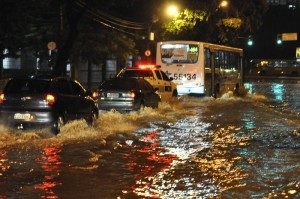 Lot's of rain in Rio