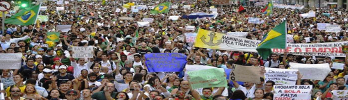 Protests in Rio de Janeiro
