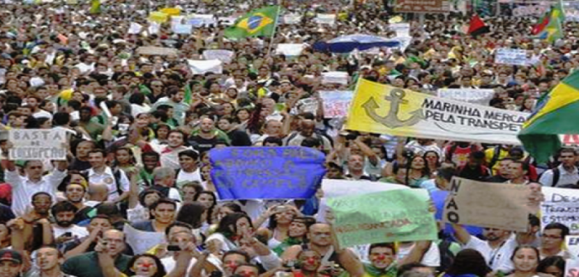 Protests in Rio de Janeiro