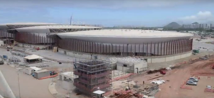 Carioca Arena for the Olympics