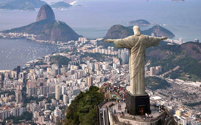 Christ in Rio: great views!