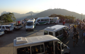 Don't go by van to visit the Christ in Rio