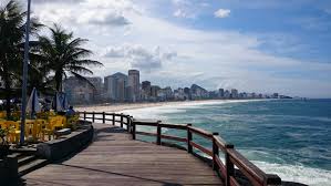 Leblon lookout poin in Rio de Janeiro.