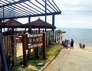 Restaurant at Tartaruga beach in Buzios