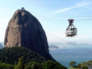 Pão de Açúcar no Rio de Janeiro.