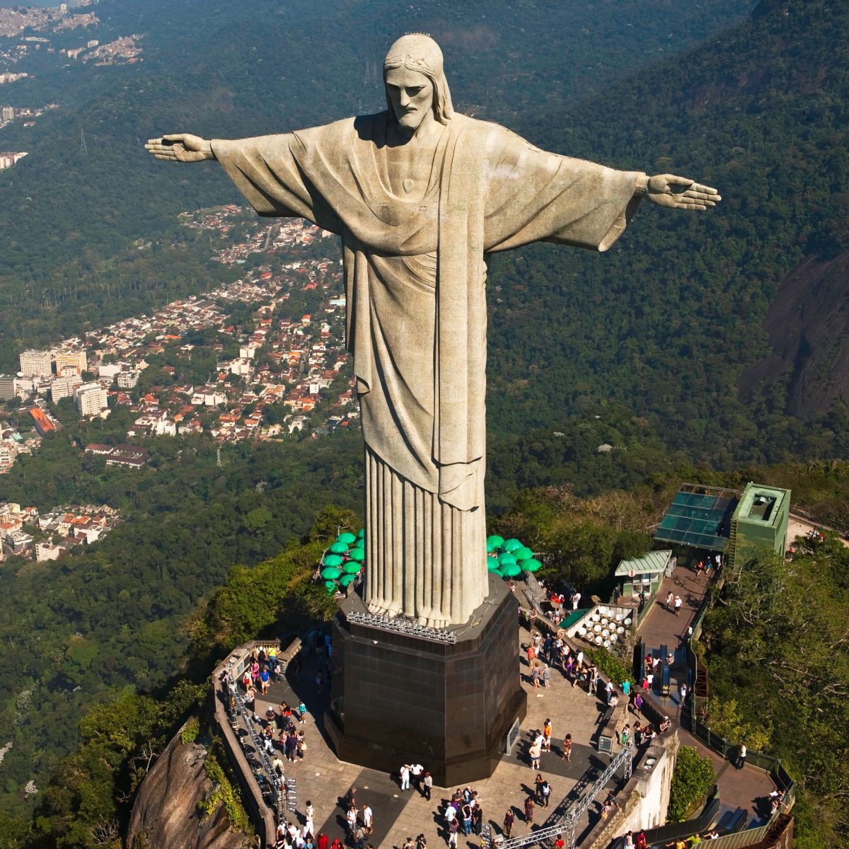 Christ the Redeemer is part of our Rio de Janeiro Tour